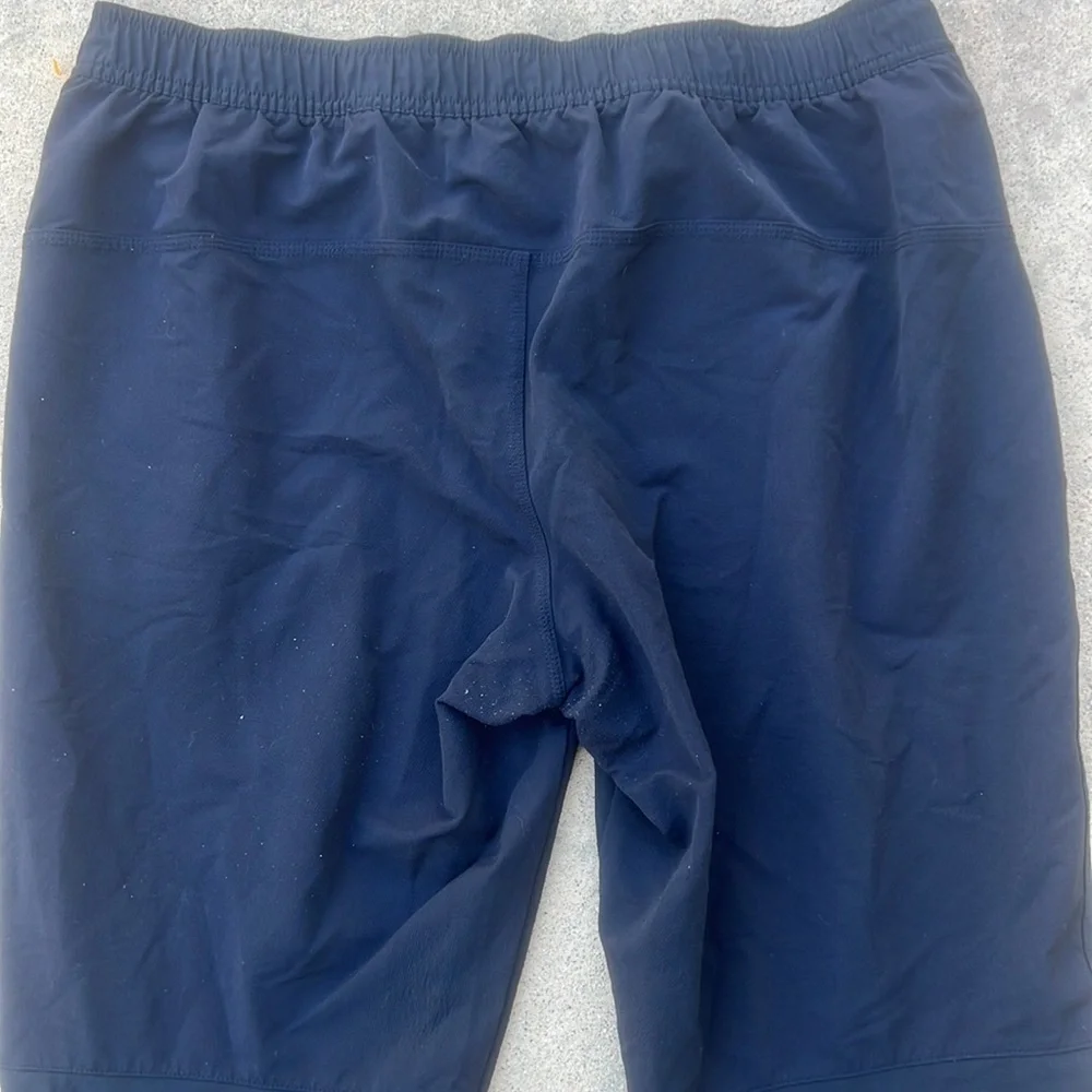 The North Face Men's Black Lightweight Sweat Pants with Ankle Side Zipper Size L
